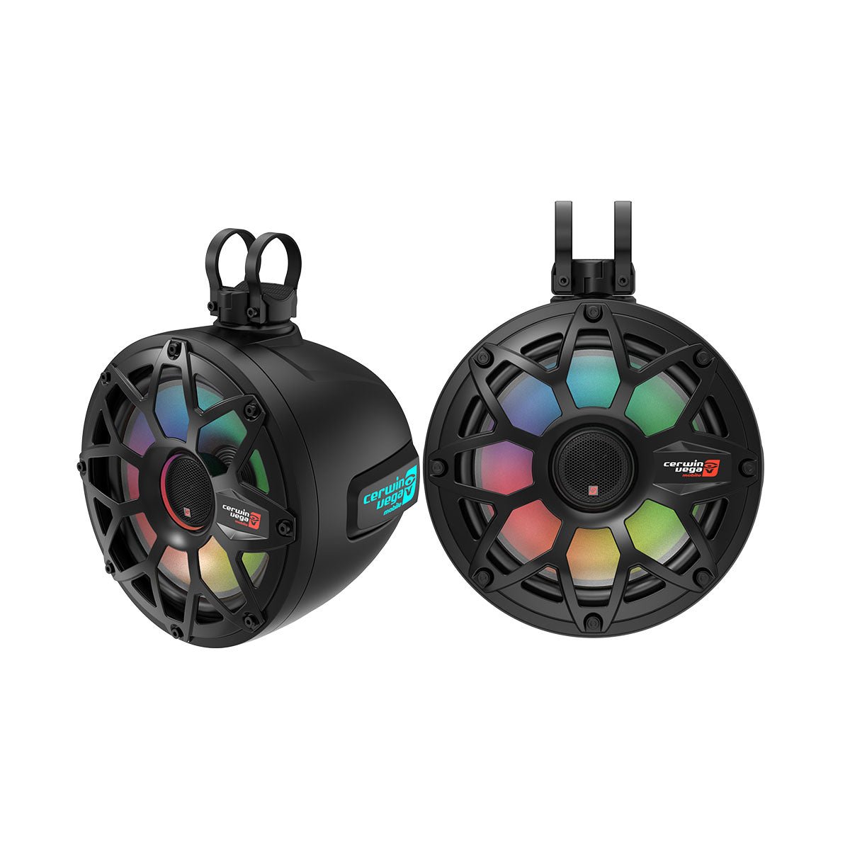 2 - Way Speaker System - Pair, Black & White - Cerwin Vega